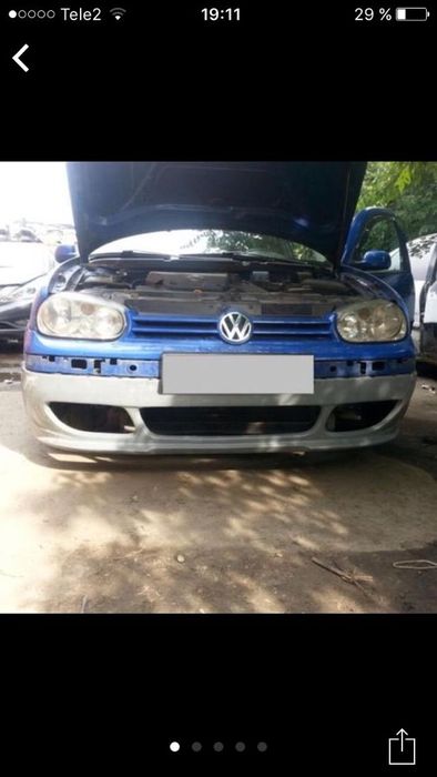 Продам накладки на бампера фольксваген гольф 4