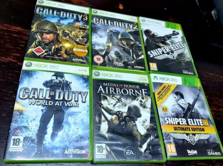 Call of Duty/Conan/Naruto/DragonB/LastOFS/Tekken/Killzone PS3/Xbox 360