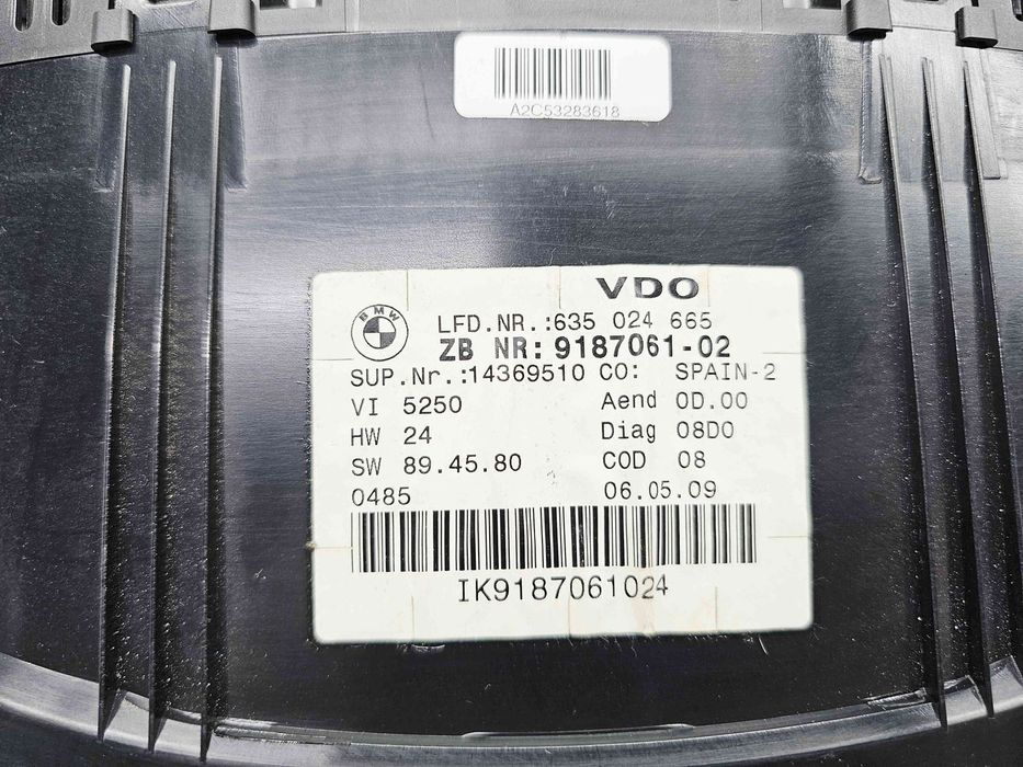 Ceas bord Bmw 3 (E90) [Fabr 2005-2011] 9187061