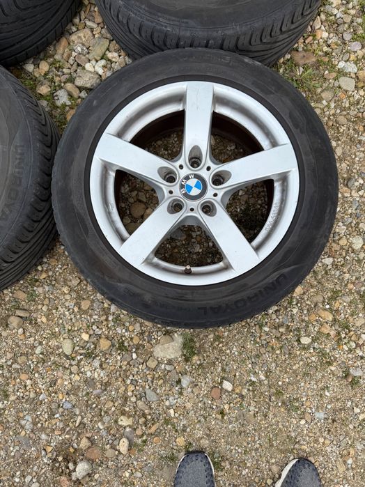 Jante aliaj originale BMW 5x120 R17 anvelope vara
