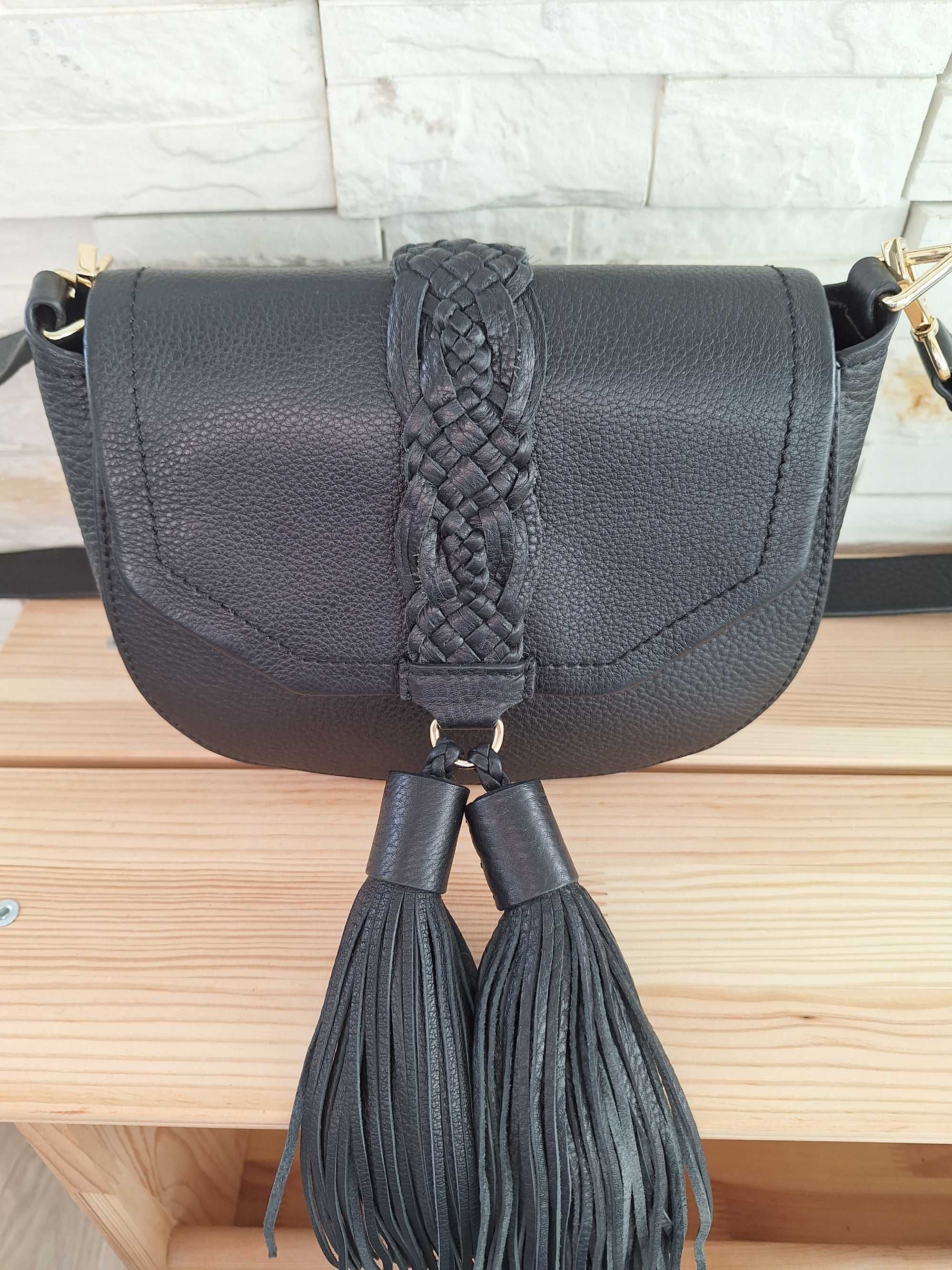 Rebecca Minkoff Black Isobel Saddle Bag