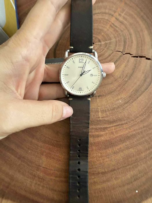 Ceas barbatesc Fossil The Commuter