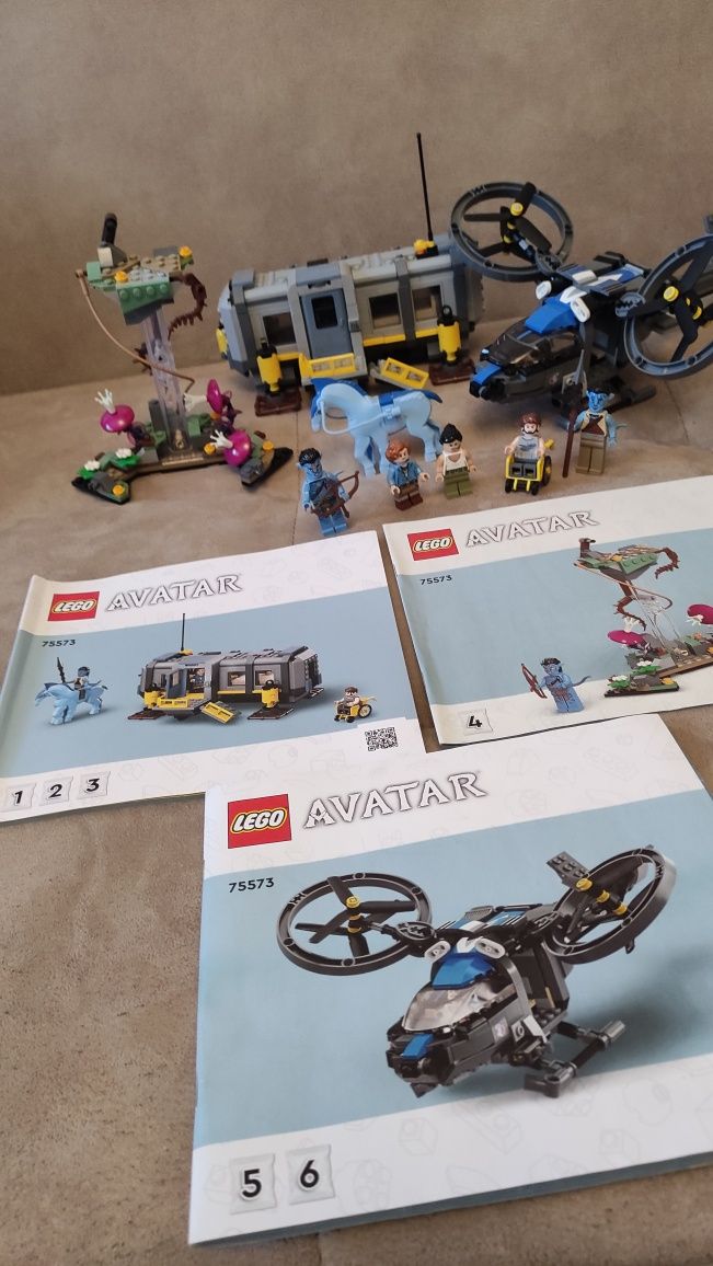 LEGO® Avatar 75573 - Плаващите планини: Обект 26 и RDA Самсон