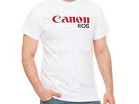 Тениска с декоративен печат - Canon EOS