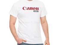 Тениска с декоративен печат - Canon EOS