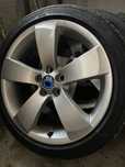 5x100 17 Джанти с добри  ГУМИ за Skoda Roomster , Fabia , Octavia ….