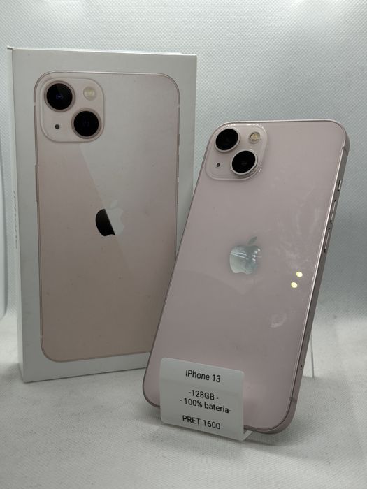 Magazin Vindem: Iphone 13, 128GB, 100% bateria