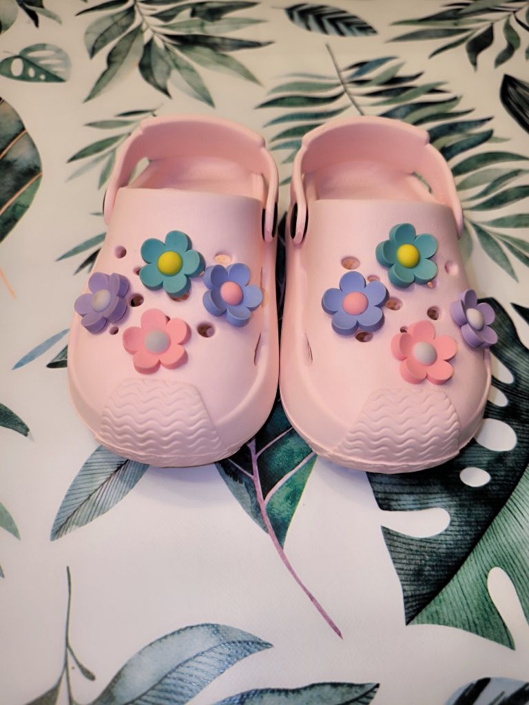 Бебешки чехли тип crocs 21-22 размер, 13.5см стелка