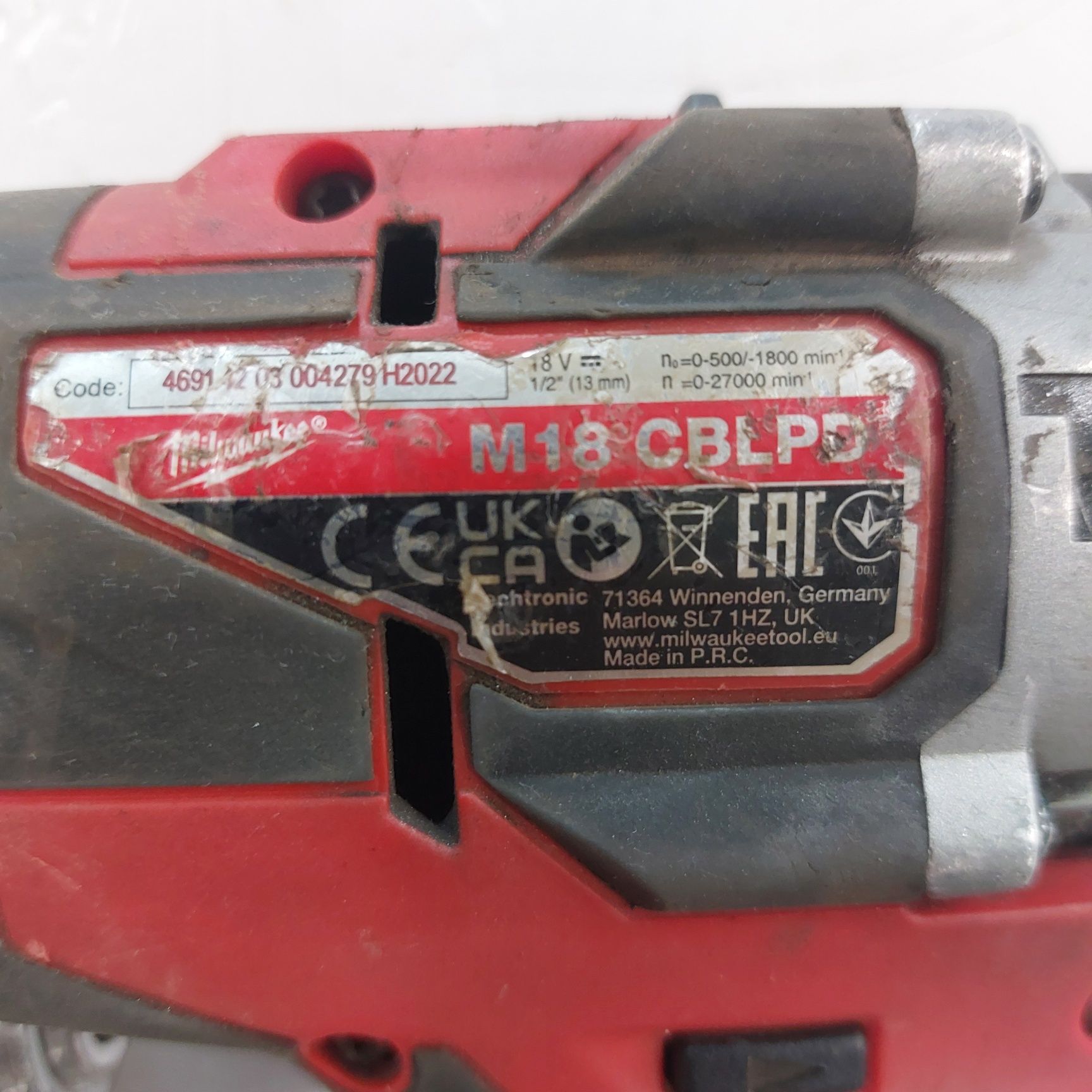 Безчетков удърен винтоверт Милуоки Milwaukee M18 CBLPD