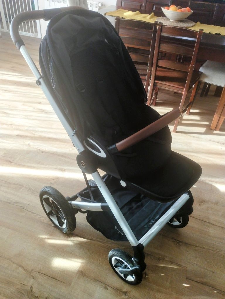 Количка Cybex Talos S Lux Moon Black