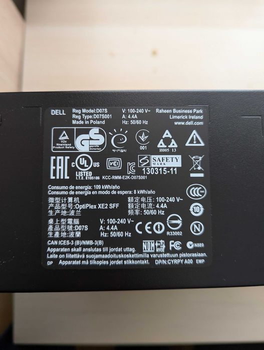 Dell Optiplex XE2 SFF | i5/8GB RAM/256GB SSD/ Win 10 Pro | Като нов