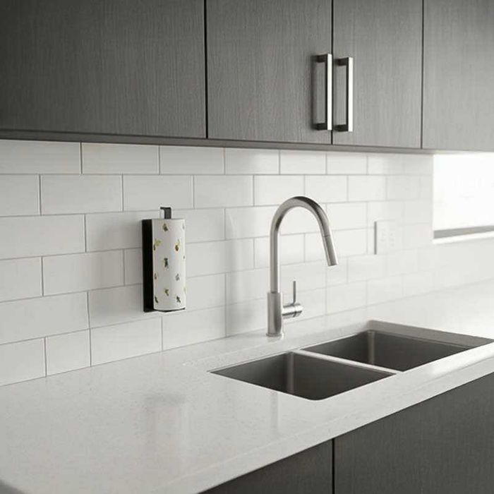 Поставка за кухненска хартия 25 см