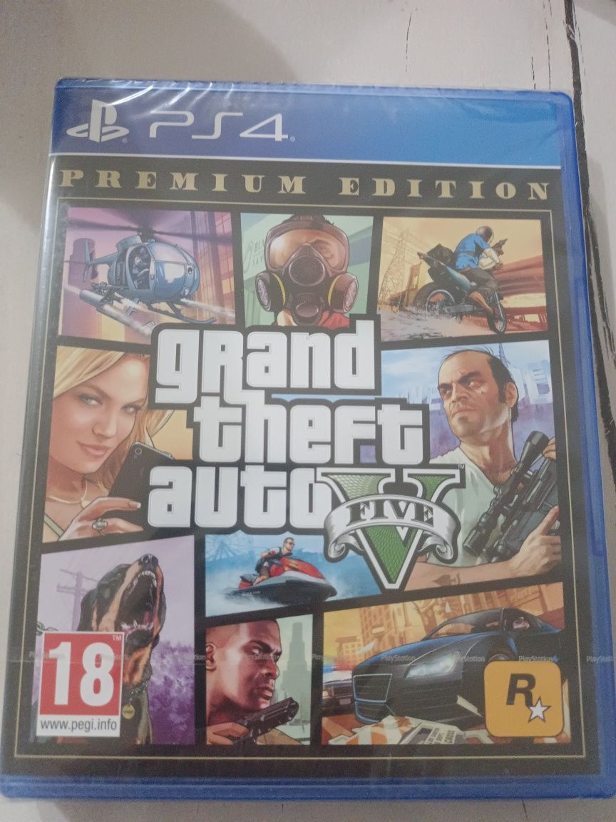GTA 5 premium edition.