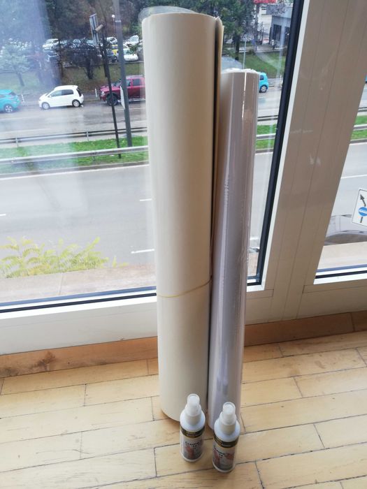 Бяла магнитна дъска с флипчарт