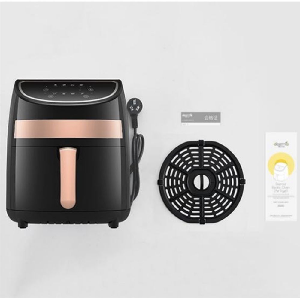 Электрогриль Deerma Electric Oven Air Fryer KZ100 черный