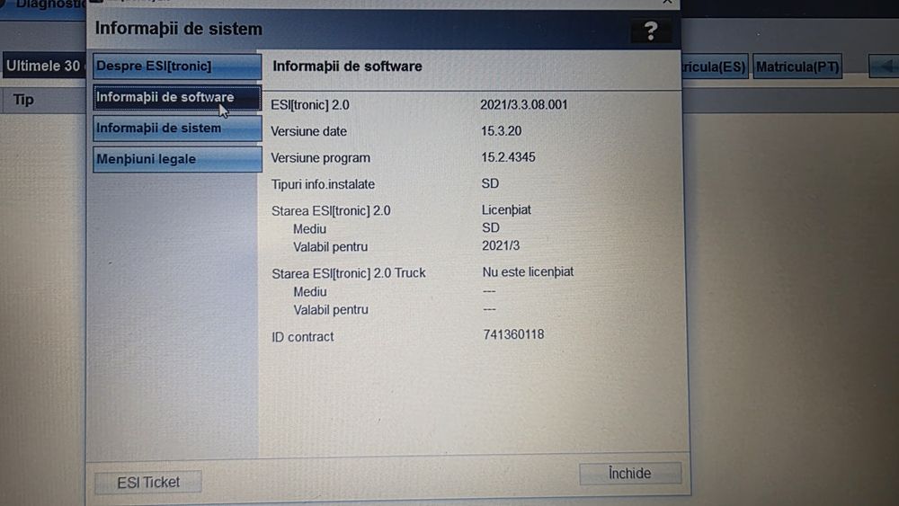 Bosch KTS 540 cu laptop si soft original