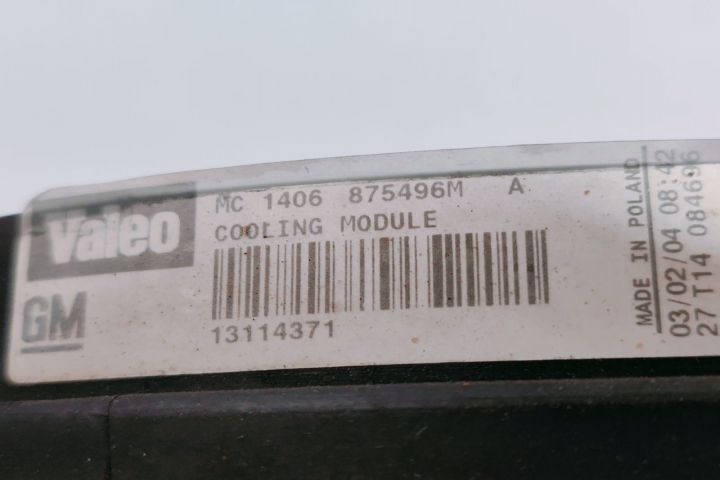 Electroventilator 2.0 / 2.2 D Valeo AD1023870705P/FS1441874648L/MC140