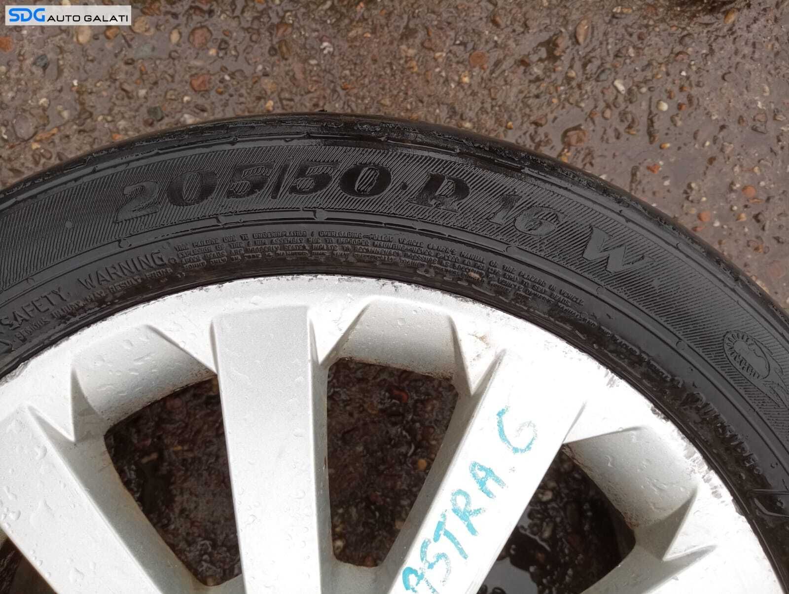 Janta Roata Rezerva Aliaj 5x110 205 50 16 R16 Opel Vectra C 2002 - 2008 [M6531] [M6532]