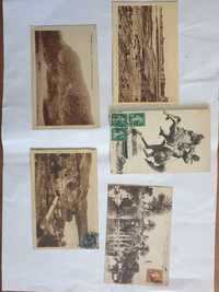 Lot 40 Carti Postale 1926-1946 Franța,timbrate cu "Le Semeuse"eroare.