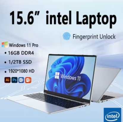 Нови 15.6-инчови бизнес лаптопи с Windows 11 Pro Intel Celeron