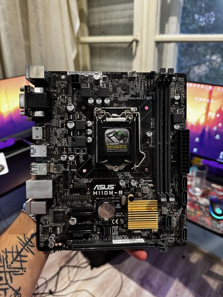 Дънна платка ASUS H110M-R – Идеална за бюджетен билд!