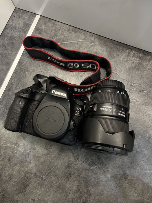 Продам Canon 6d mark II и Объектив Canon EF 24-70mm f/2.8L II USM
