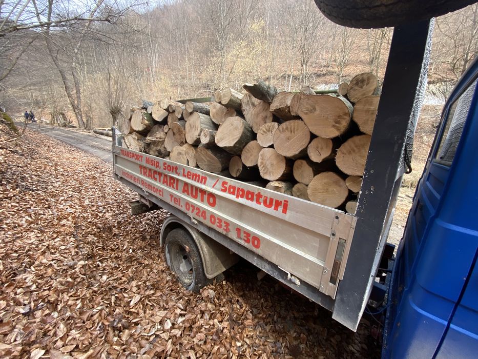 Lemn de foc trasport lemn