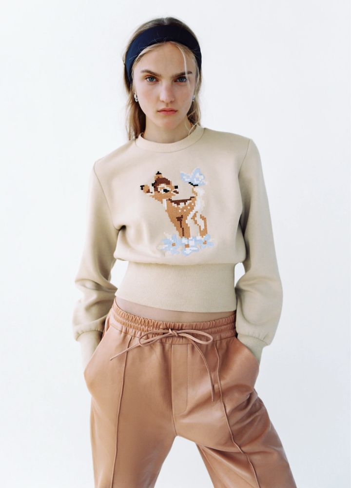 Суитшърт / блуза ZARA Bambi