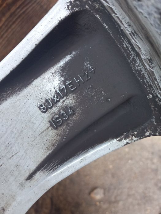 17"5x120 Bmw Style 158 BBS 8j et34 E46 E90 E91 E92 Без Заварки!