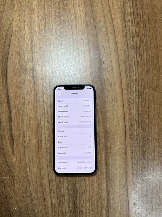 Iphone 12 128 gb impecabil