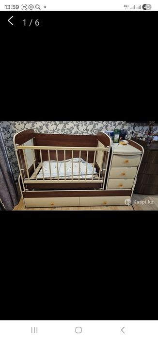 Кроватка трансформер Glamvers Multy б/у Без матраса