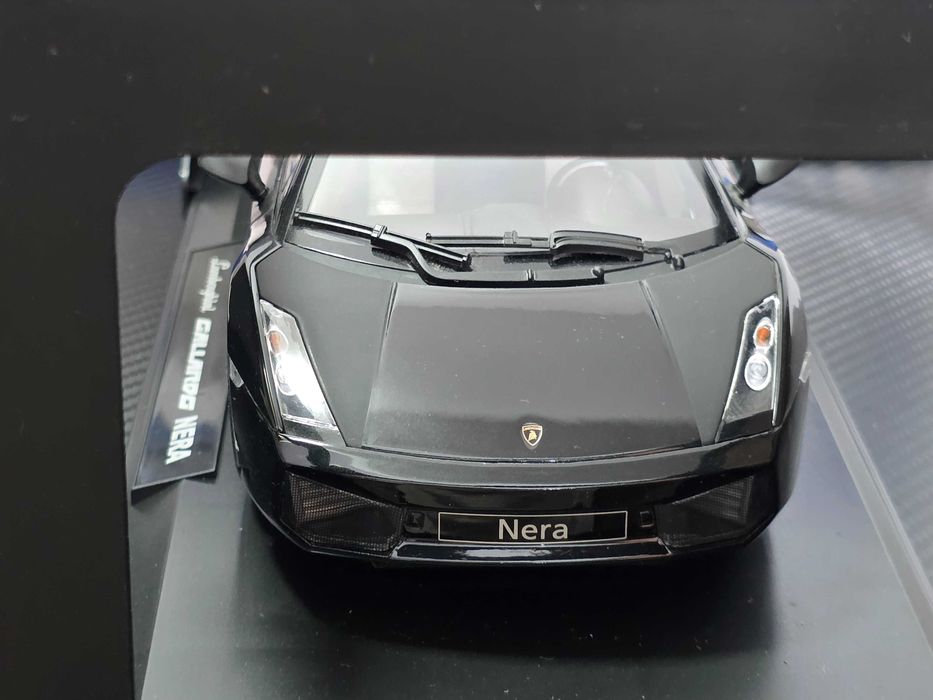 Macheta Auto 1/18 Norev Lamborghini Gallardo NERA