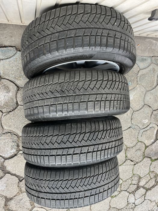 Jante aliaj 5x120mm, anvelope iarna, 225/55 R17, BMW F10, F11, E60