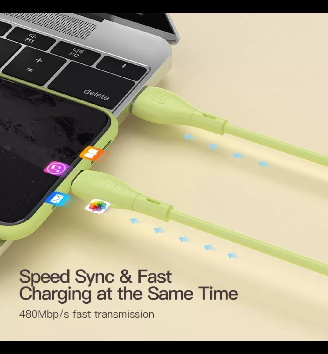 Cablu usb c - fast charging - lungime 2m (verde, mov)

Predare persona