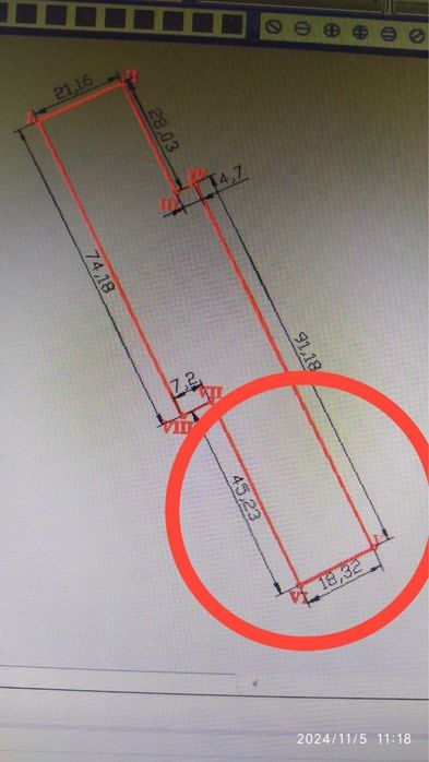 Сергиле ўзгариш 18 сотих нежилой