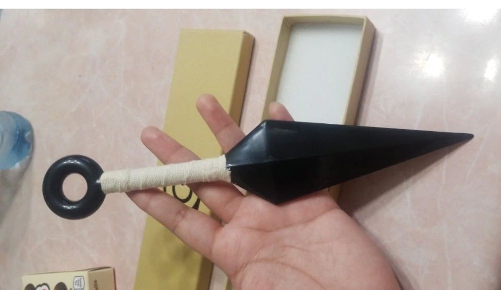 Cutit NINJA Kunai NARUTO Knife pret DE VANZARE Romania plastic NOU