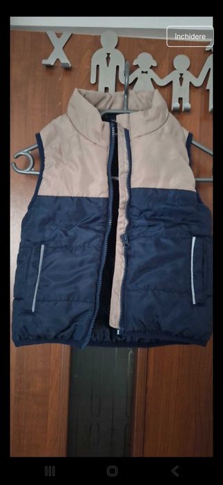 Vesta baietel marime 110-116