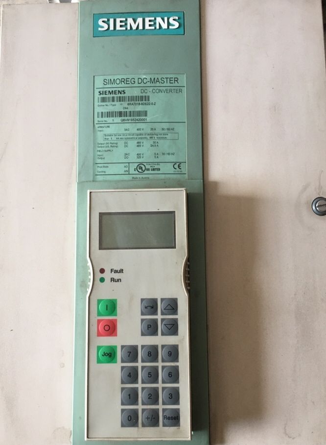 Продается  SIEMENS simoreg dc master 6RA7018-6DS22-0-Z