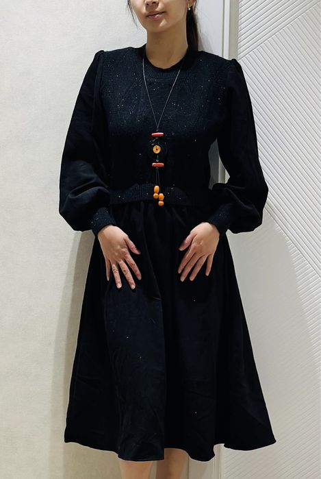 Комбинированное платье Китай