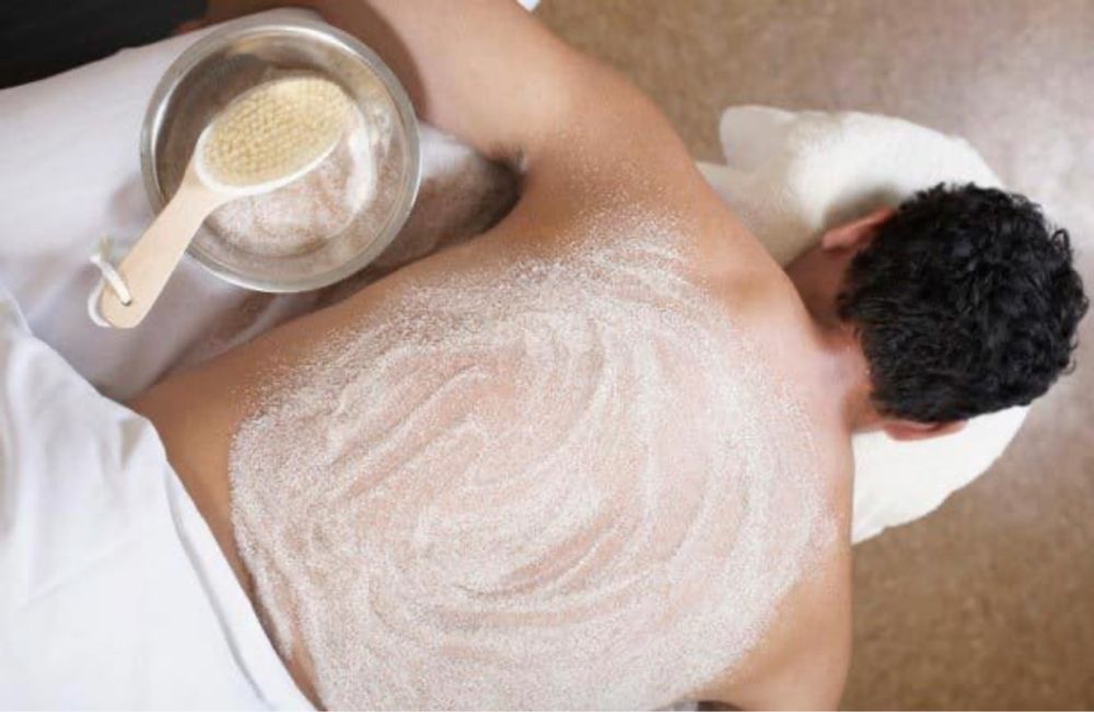 Массаж пилинг мойка