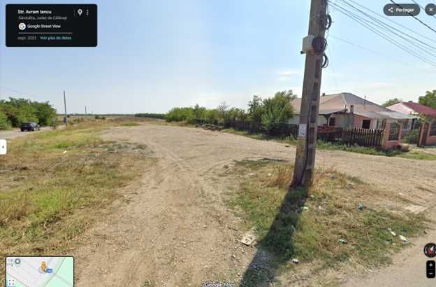 Teren intravilan, sat Sandulita, com Sarulesti, Calarasi