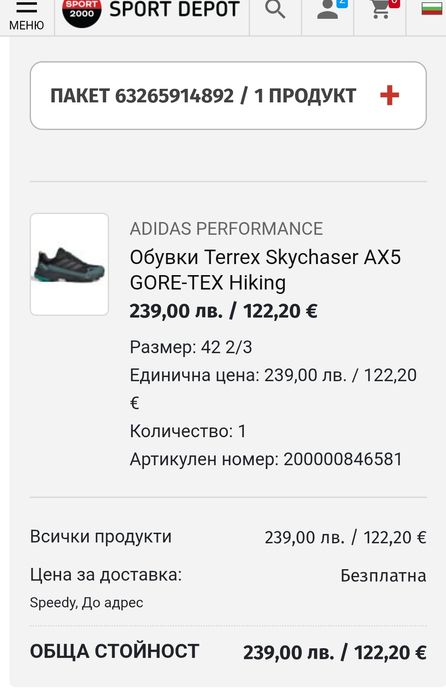 Terrex Sky Chaser AX5 GTX