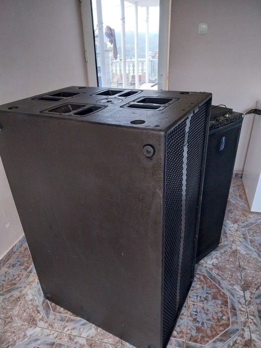 2 колонй RCF  ТТЛ 55А + 2 колонй БАС  RCF 9006