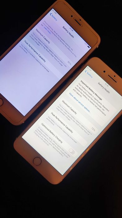 Два запазени айфона 6 плюс и 7 плюс