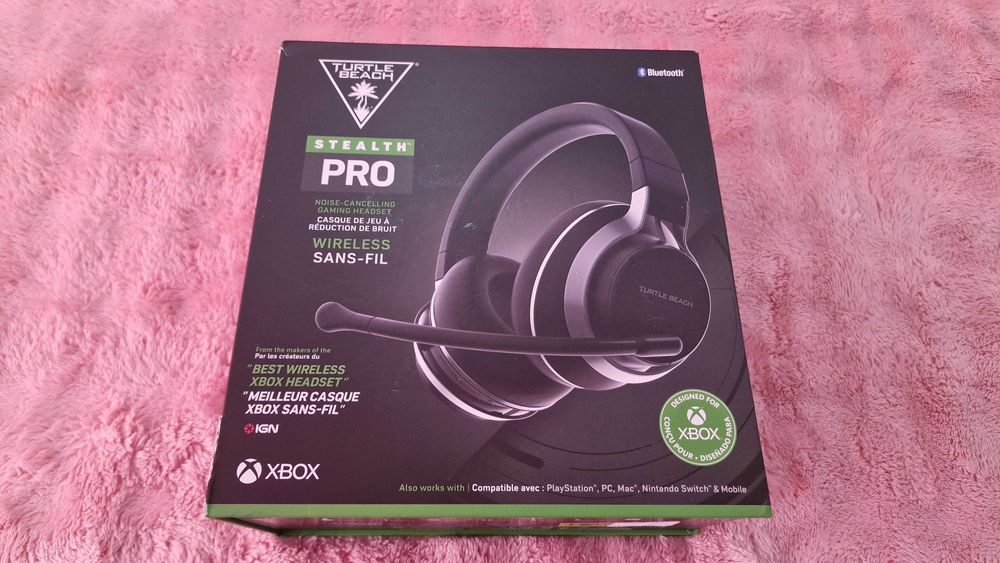 Căști gaming Turtle Beach - Stealth Pro, Xbox, PS, Switch, fara fir.