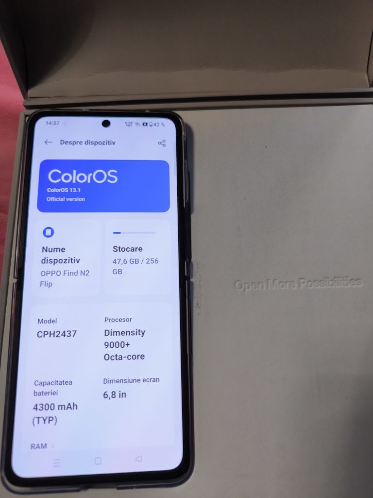 Vind OPPO Finnd N2 Flip aproape nou