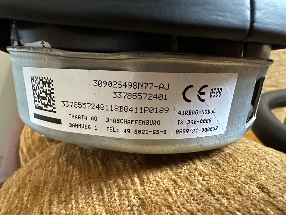 Volan + Airbag BMW X3 G01, X4 G02 M pack
