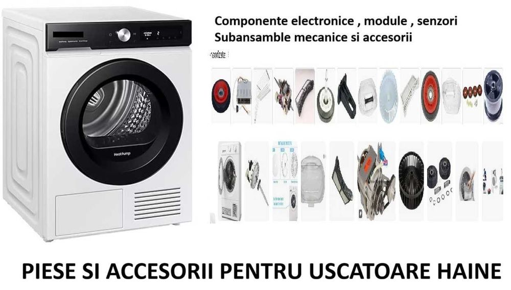 Piese si accesorii pentru uscatoare haine, Multibrand