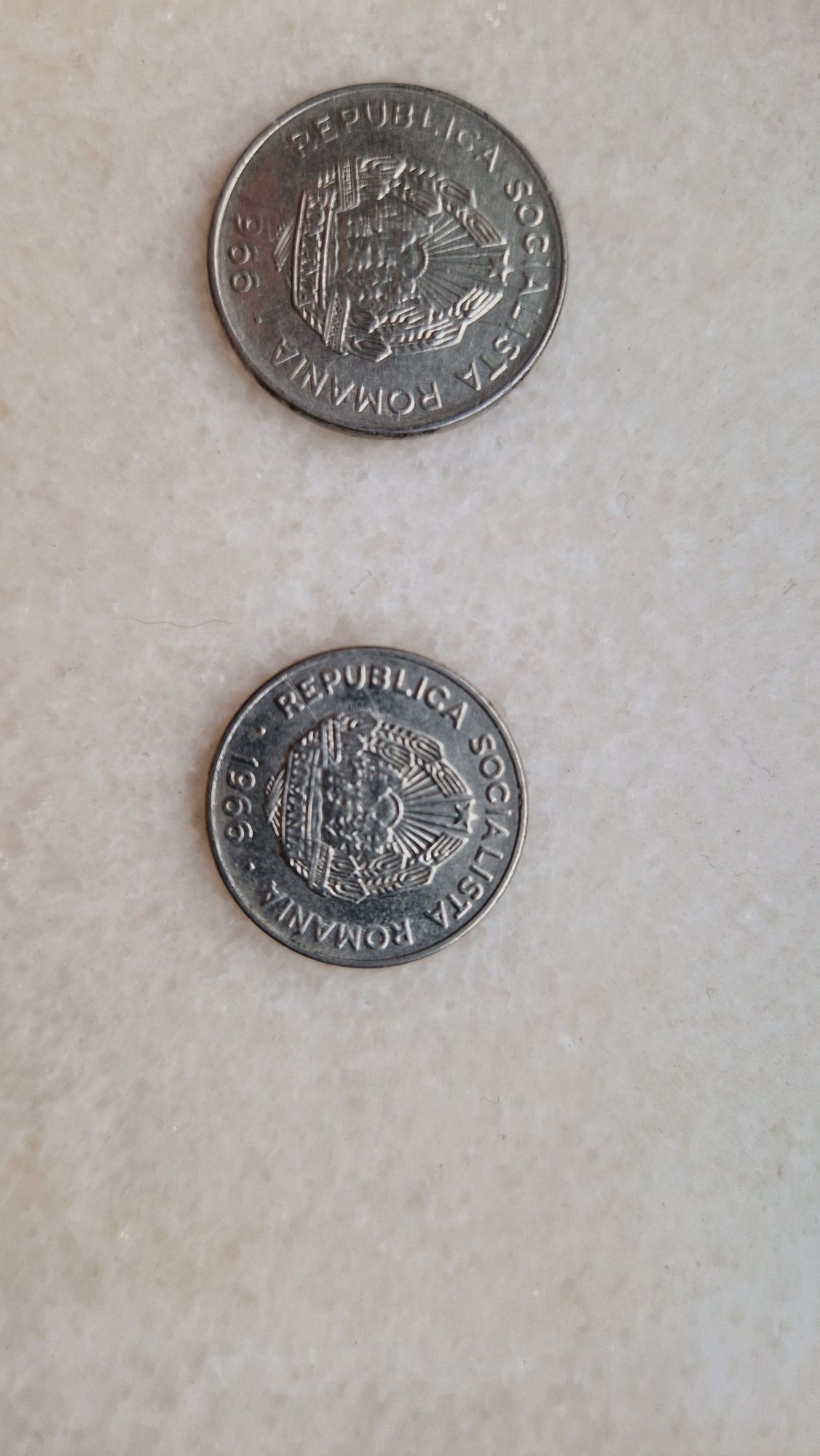 Monede 15,25 bani din anul 1966