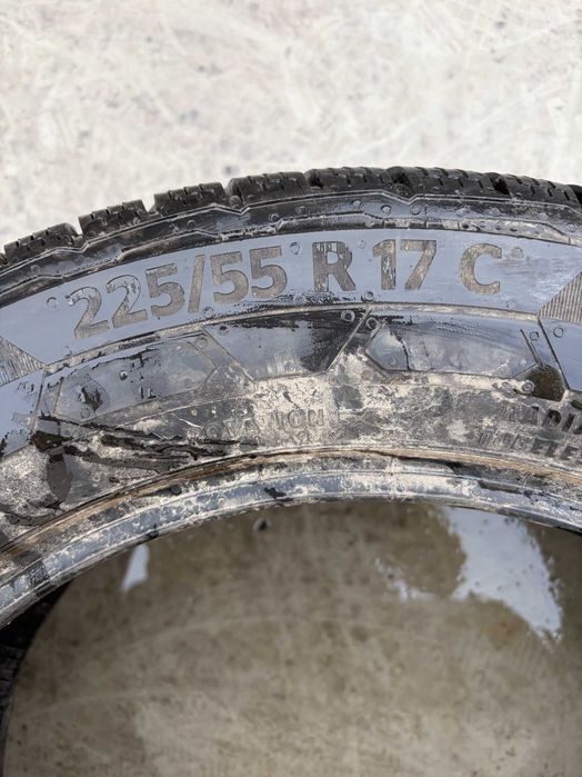 Continental 225/55R17C- Stare foarte buna, livrare rapida, garantie!